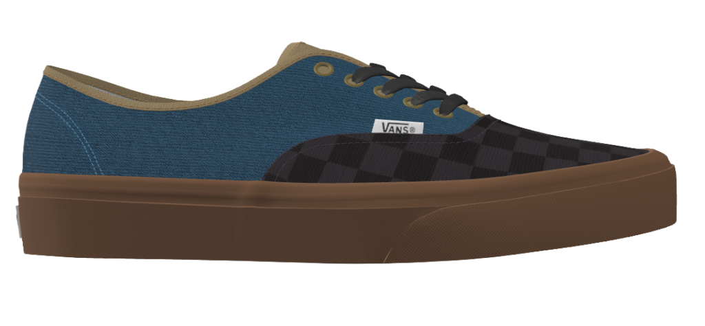 Authentic - Denim Check - Image 1