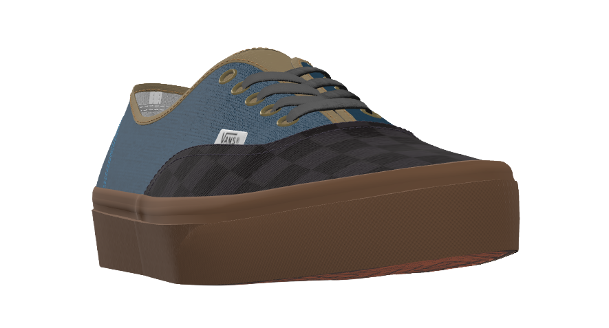 Authentic - Denim Check - Image 2