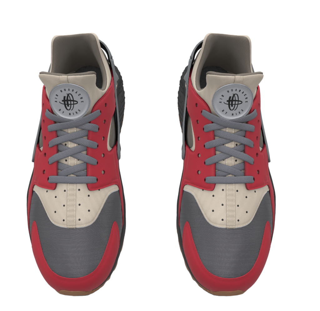 Air Huarache - Crimson - Image 3