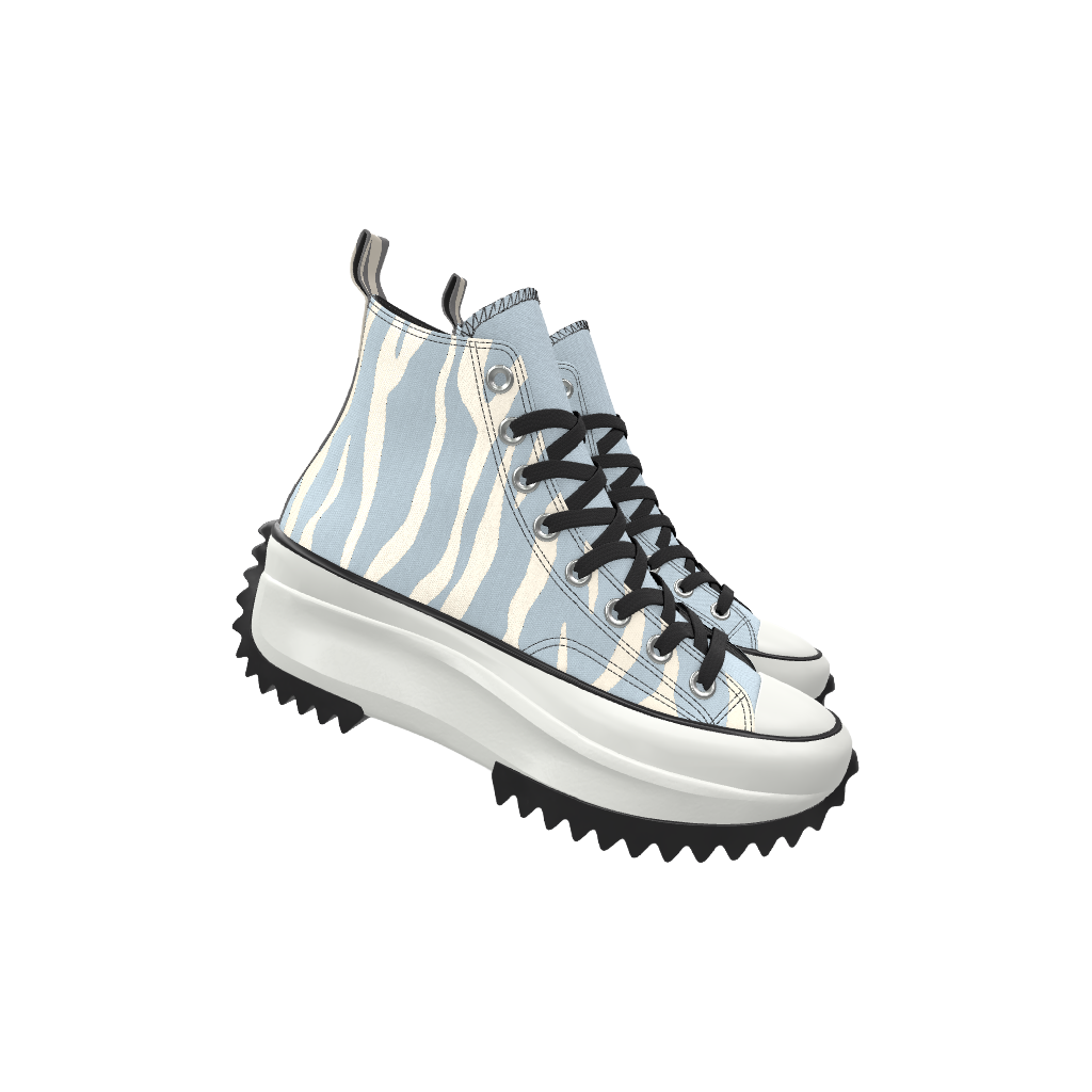 Run Star - Glacier Zebra