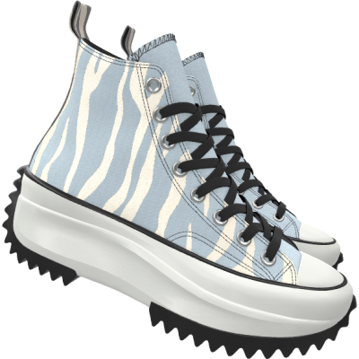 Run Star - Glacier Zebra